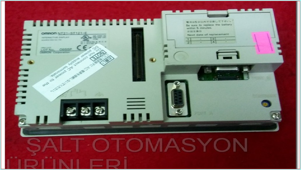 OMRON NT21-ST121-E NT21 ST121 E NT21ST121E DOKUNMATİK OPARATÖR PANEL