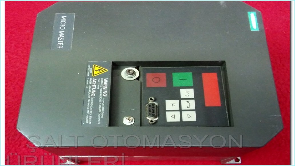 SIEMENS MICROMASTER 6SE3121-0DC40 4KW SÜRÜCÜ