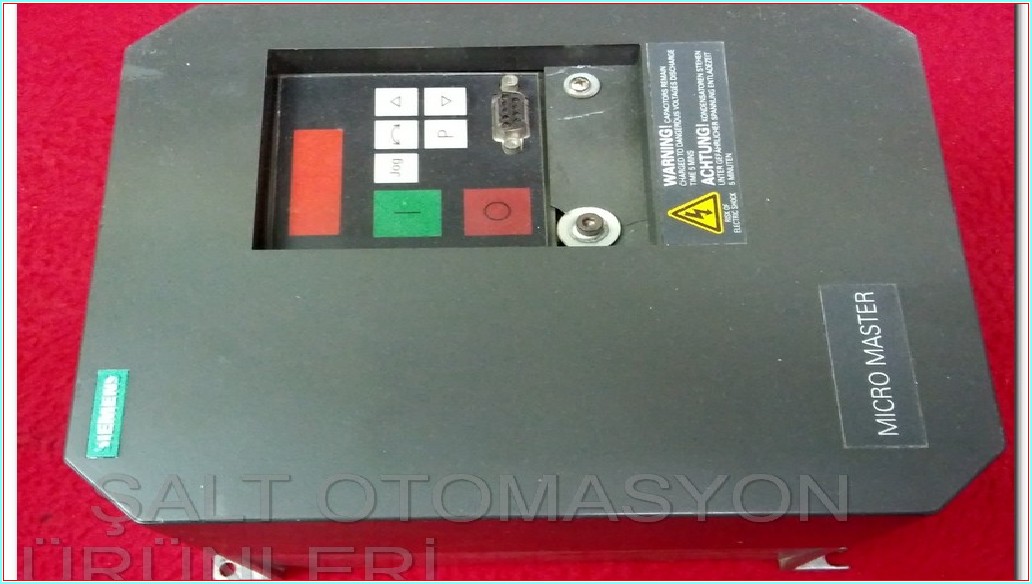 SIEMENS MICROMASTER 6SE3121-0DC40 4KW SÜRÜCÜ
