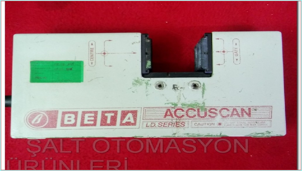 BETA  ACCUSCAN GM4082Q GM3915Q ÇAP ÖLÇE 2 ÇAP KONTROLLÜ