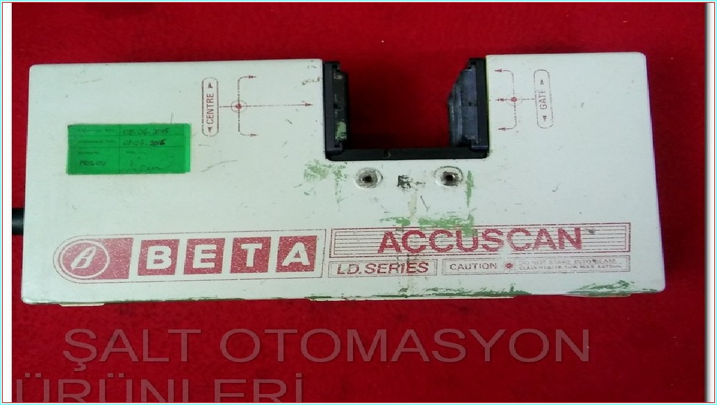 BETA  ACCUSCAN GM4082Q GM3915Q ÇAP ÖLÇE 2 ÇAP KONTROLLÜ