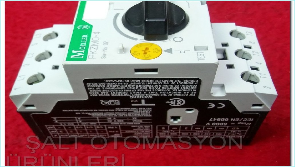 MOELLER PKZMO-4 2,5-4A MOTOR KORUMA ŞALTER TİPİ