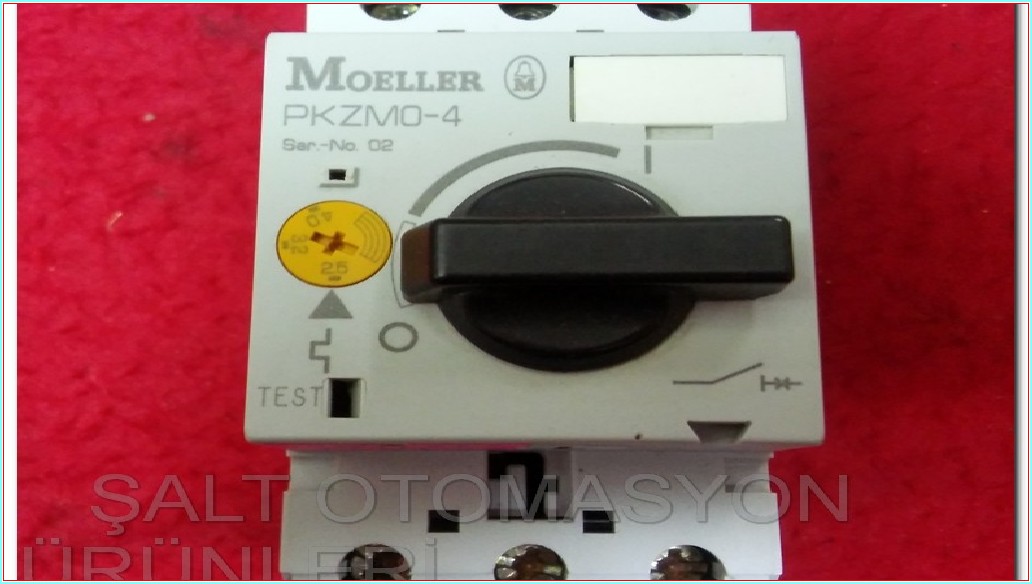 MOELLER PKZMO-4 2,5-4A MOTOR KORUMA ŞALTER TİPİ