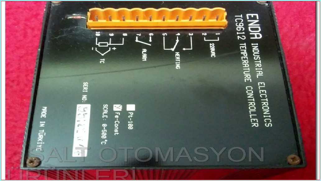 ENDA TC 9612 TC 9612 TEMPERATURE CONTTROLLER ÇOK FONKSİYONLU ISI KONTROL