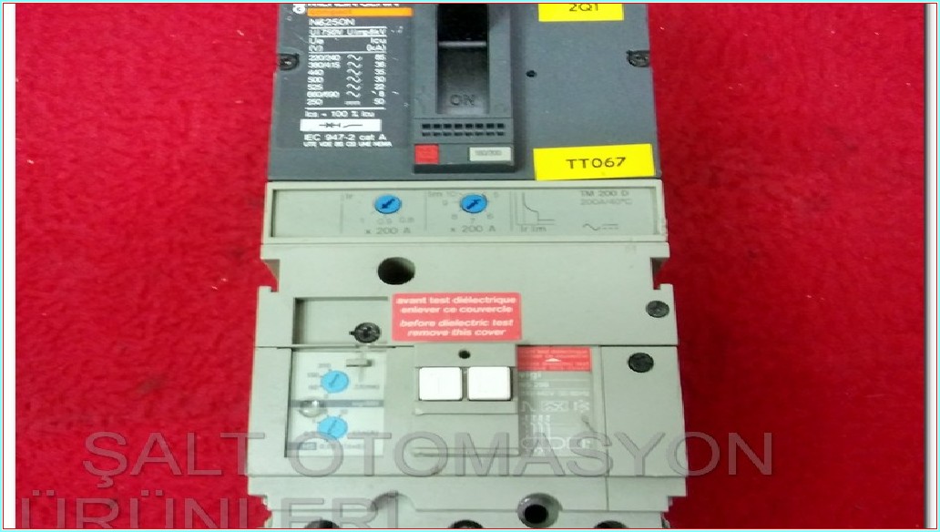 MERLİN GERİN VİGİ 250 200A TMŞ İLE BİRLİKTE TAKIM TMŞ 200A  