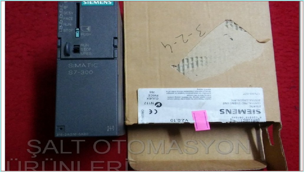 SIEMENS 6ES7 315-2AG10-0AB0 6ES7315-2AG10-0AB0 CPU315-2 DP