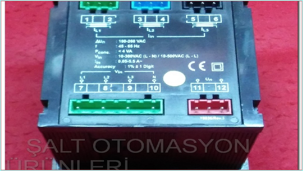 ENTES EPR-03 POWER METER GÜÇ VE ENERJİ ÖLÇER