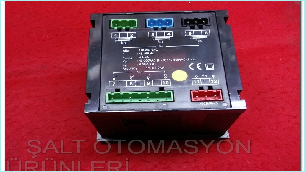 ENTES EPR-03 POWER METER GÜÇ VE ENERJİ ÖLÇER