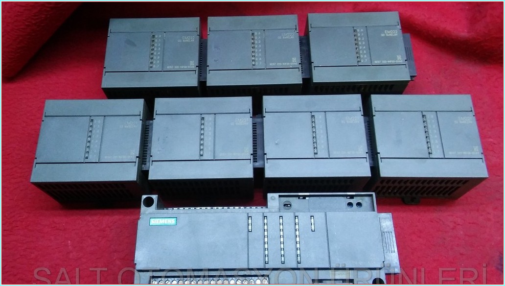 SIEMENS 6ES7 222-1HF00-0XA0 EM222 D0 8XRELAY PLC MODÜL