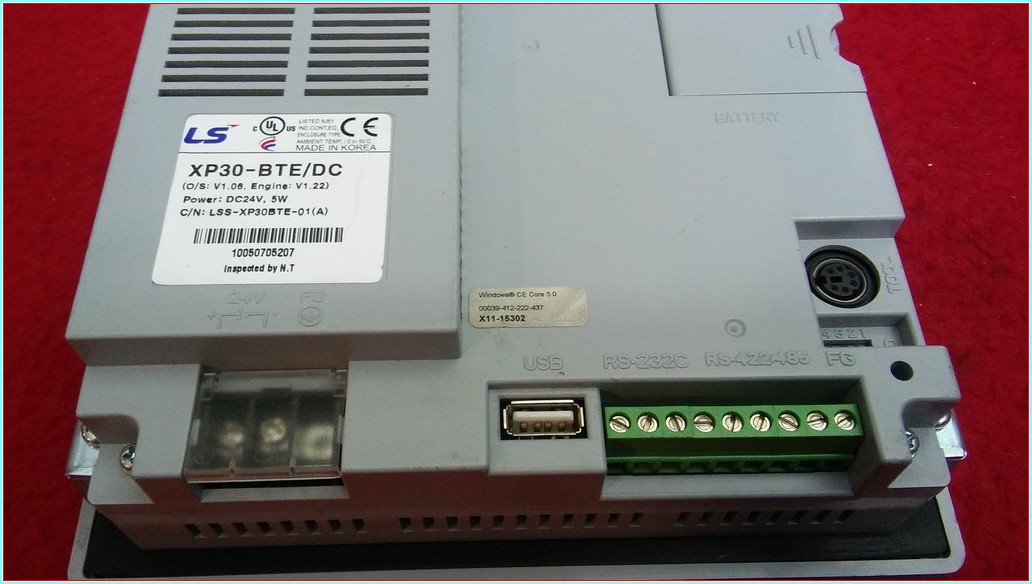 LS XP30-BTE/DC XP30-BTE-DC XP30 BTE DC XP30BTEDC XP 30 WİNDOWS CE CORE 50 TOUCH PANEL OPERATÖR PANEL