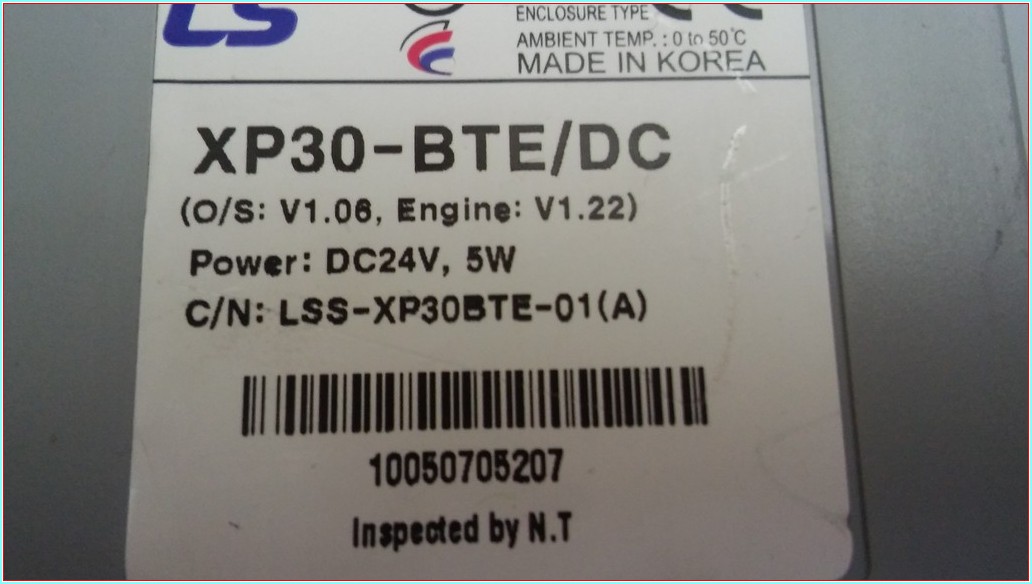 LS XP30-BTE/DC XP30-BTE-DC XP30 BTE DC XP30BTEDC XP 30 WİNDOWS CE CORE 50 TOUCH PANEL OPERATÖR PANEL
