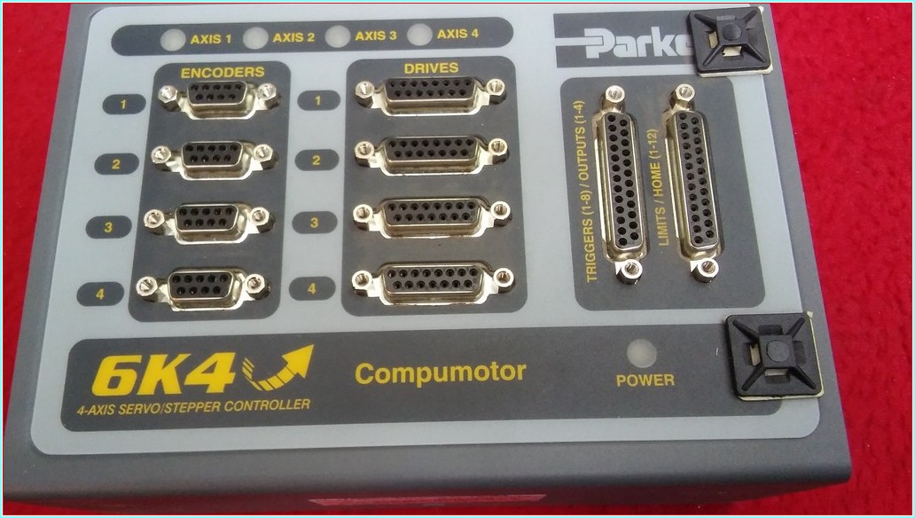 PARKER 6K4 COMPUMOTOR CP 6K4-12953 4 EKSEN SERVO STEPÖR KONTROL ÜNİTESİ