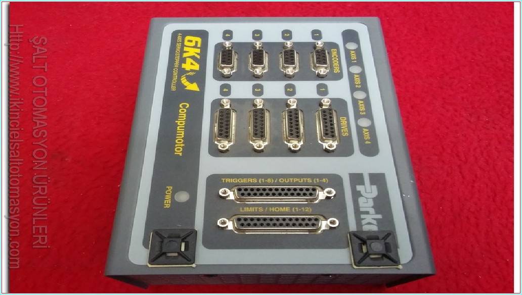 PARKER 6K4 COMPUMOTOR CP 6K4-12953 4 EKSEN SERVO STEPÖR KONTROL ÜNİTESİ