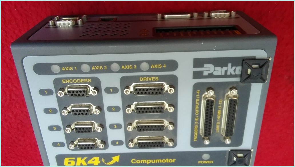PARKER 6K4 COMPUMOTOR CP 6K4-12953 4 EKSEN SERVO STEPÖR KONTROL ÜNİTESİ