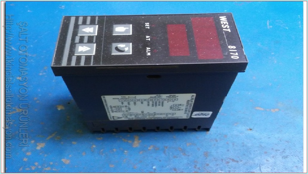 WEST 8170 1-8 DIN VALF MOTORU SÜRÜCÜ KONTRÖLÜ ISI KONTROL