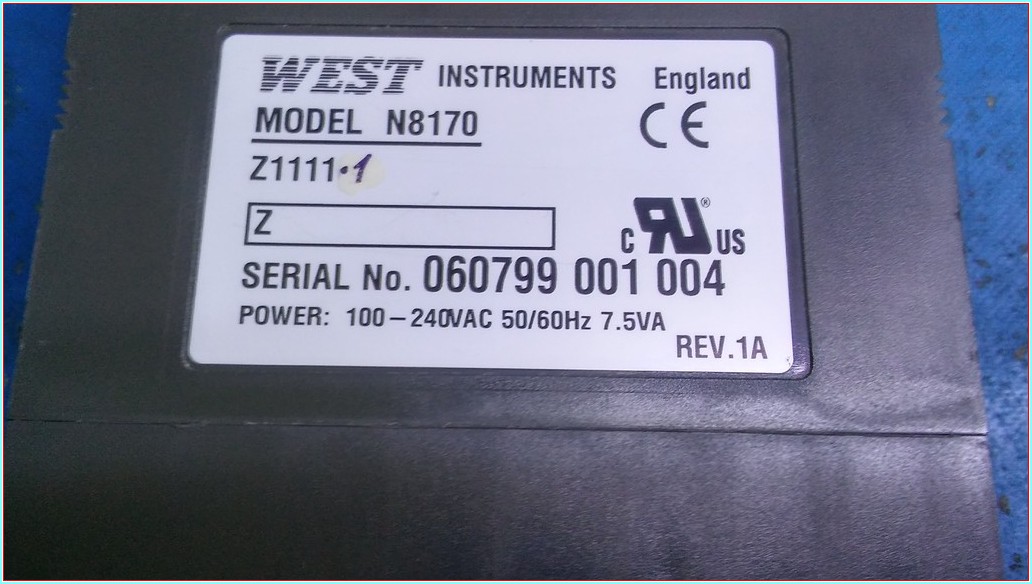 WEST 8170 1-8 DIN VALF MOTORU SÜRÜCÜ KONTRÖLÜ ISI KONTROL