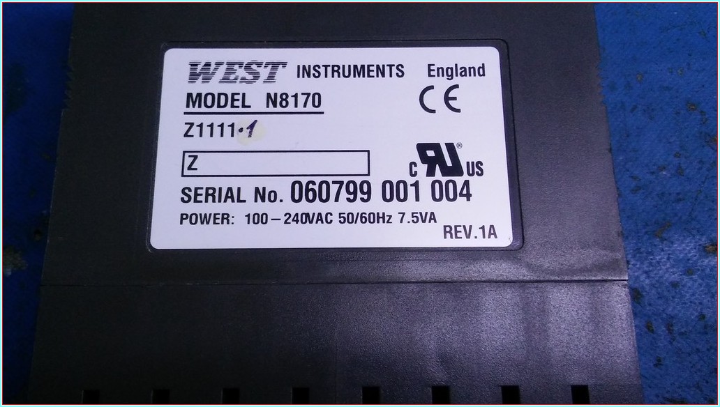 WEST 8170 1-8 DIN VALF MOTORU SÜRÜCÜ KONTRÖLÜ ISI KONTROL
