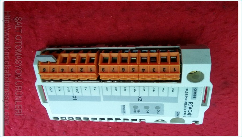 ABB RTAC-01 CHASSIS PULSE ENCODER INTERFACE MODÜL
