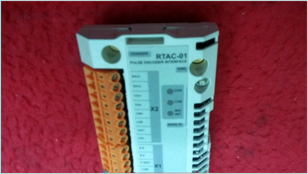 ABB RTAC-01 CHASSIS PULSE ENCODER INTERFACE MODÜL