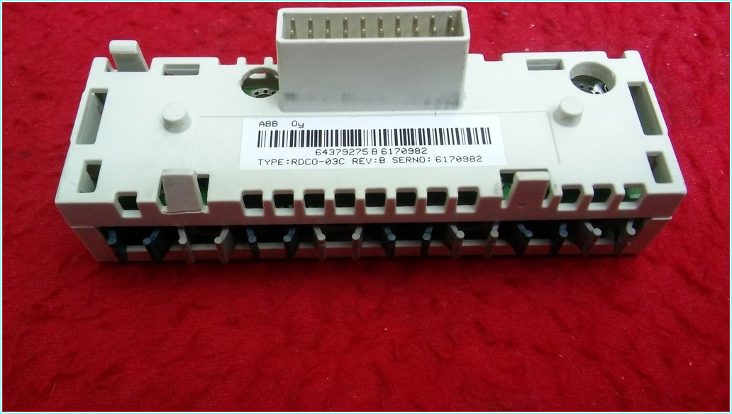 ABB RDCO-03C FİBER İLETİŞİM MODÜLÜ