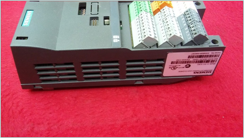 SIEMENS 6SL3244-0BA20-1BA0 SINAMICS CONTROL UNİT G120 CU240S MODÜL