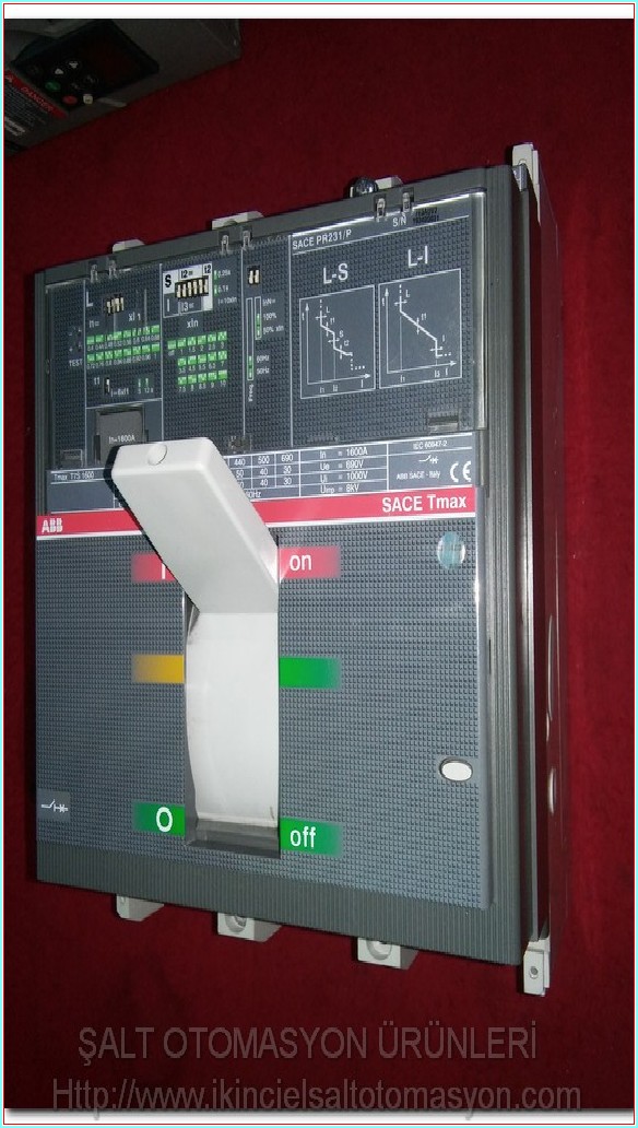 ABB TMAX T7S 1600 SACE PR231-P SACE TMAX 1600A BH41037131 TMŞ SIFIR