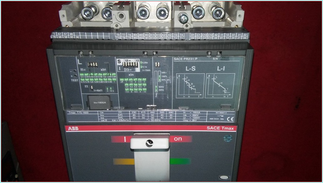 ABB TMAX T7S 1600 SACE PR231-P SACE TMAX 1600A BH41037131 TMŞ SIFIR