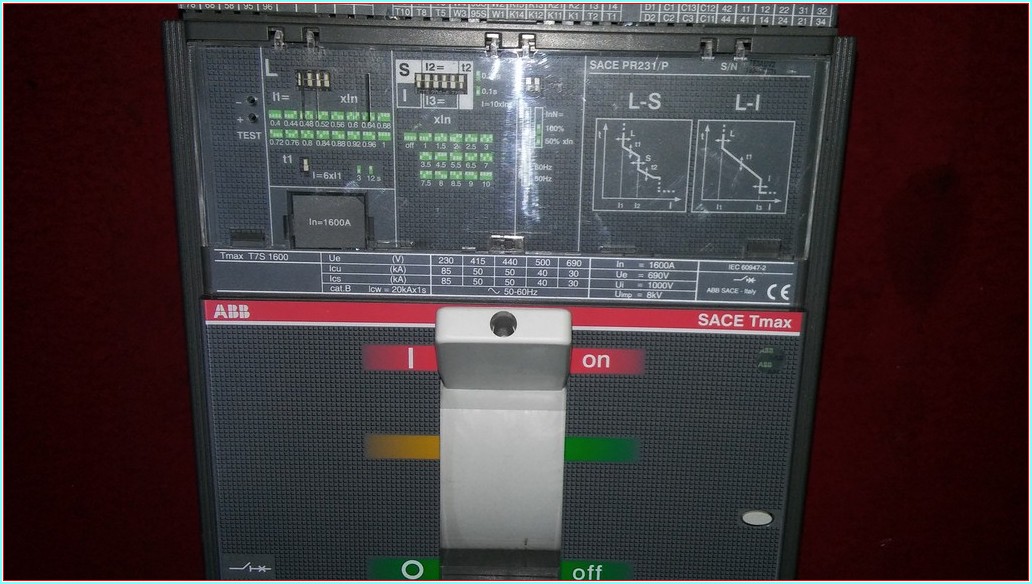ABB TMAX T7S 1600 SACE PR231-P SACE TMAX 1600A BH41037131 TMŞ SIFIR
