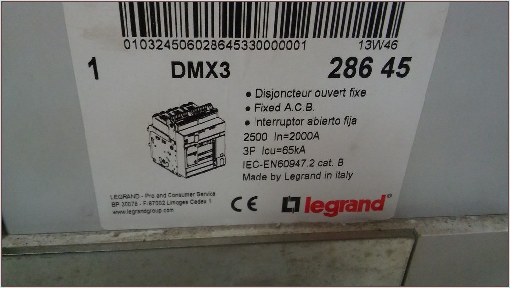 LEGRAND DMX3 DMX 3 2500 286 46 2500A MASTER PACK SIFIR MOTORLU TAKIM TRANSFER VAR