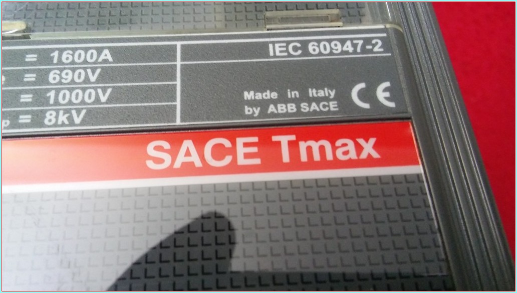 ABB SACE TMAX T7 H 1600 SACE PR231 P 1600A KURMALI TİP KESİCİ