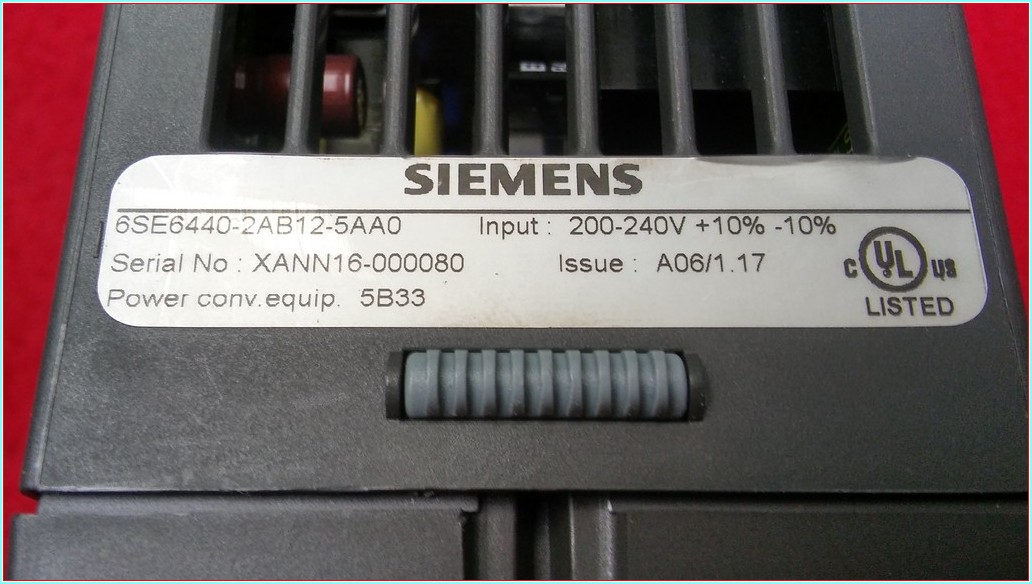 SIEMENS 6SE6440-2AB12-5AA0 MICROMASTER 440 0,25KW SÜRÜCÜ