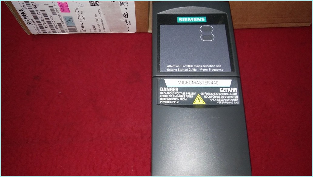 SIEMENS 6SE6440-2UD21-5AA1 440 1,5KW MICROMASTER 440 SÜRÜCÜ SIFIR KUTULU