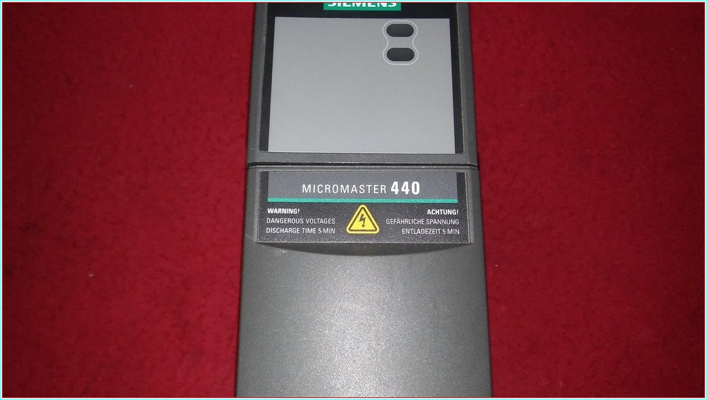 SIEMENS 6SE6440-2AB12-5AA0 MICROMASTER 440 0,25KW SÜRÜCÜ