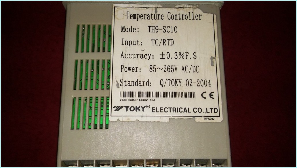 TOKY TH9 TH9-SC10 DIGITAL METER TEPERATURE CONTROLLER COK İŞLEVLİ MODÜL KGTH901