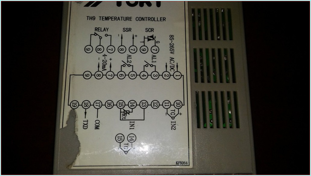 TOKY TH9 TH9-SC10 DIGITAL METER TEPERATURE CONTROLLER COK İŞLEVLİ MODÜL KGTH901