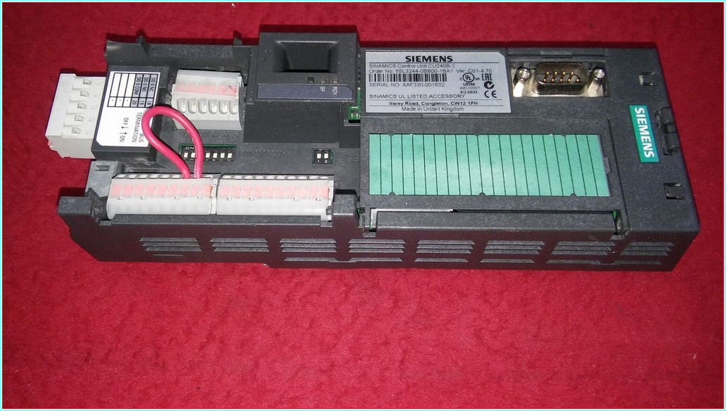 SIEMENS 6SL3244-0BB00-1BA1 VER C01-4 70 SINAMICS CONTROL UNİT CU240B-2 KONTROL KARTI
