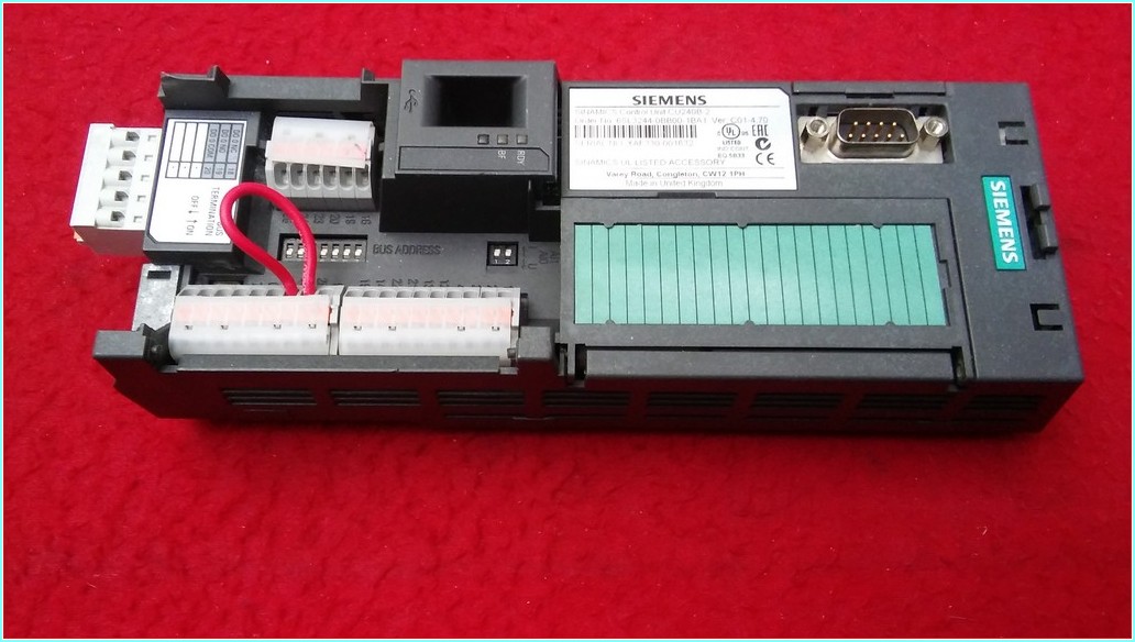 SIEMENS 6SL3244-0BB00-1BA1 VER C01-4 70 SINAMICS CONTROL UNİT CU240B-2 KONTROL KARTI
