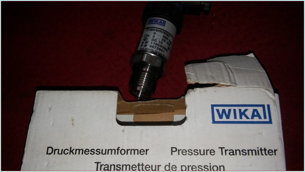 WIKA 9073981 1105XVKG 0-400 BAR TRANSMİTTER 4-20 MA DC 10-30V