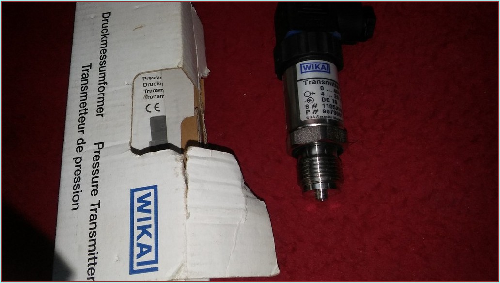 WIKA 9073981 1105XVKG 0-400 BAR TRANSMİTTER 4-20 MA DC 10-30V