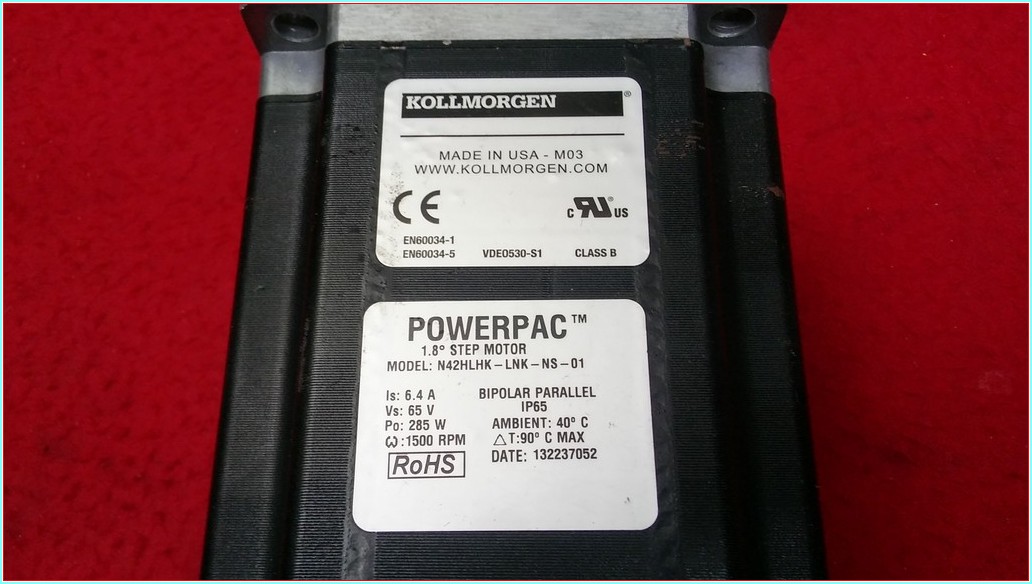 KOLLMORGEN N42HLHK-LNK-NS-01 1,8 STEP MOTOR SIFIR