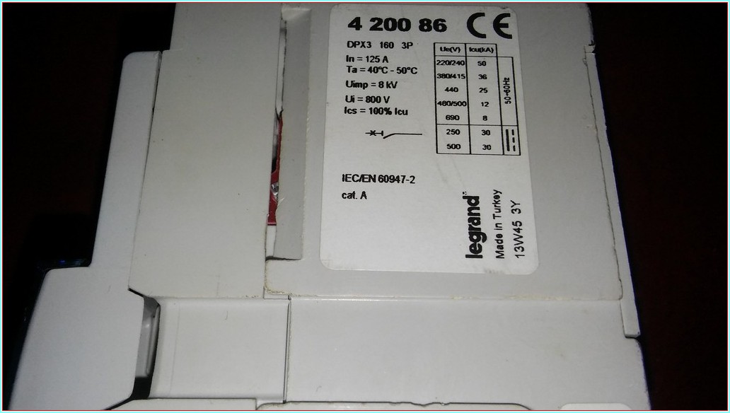LEGRAND DPX3 160 3P 125A TMŞ