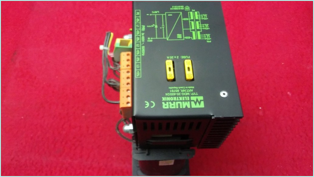 MURR ELEKTRONIK MDG 20-400-24 KOMPAKT GÜÇ ADAPTÖRÜ 85781 3 FAZ GÜÇ KAYNAGI