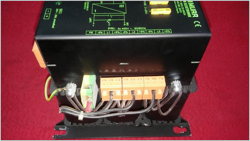 MURR ELEKTRONIK MDG 20-400-24 KOMPAKT GÜÇ ADAPTÖRÜ 85781 3 FAZ GÜÇ KAYNAGI