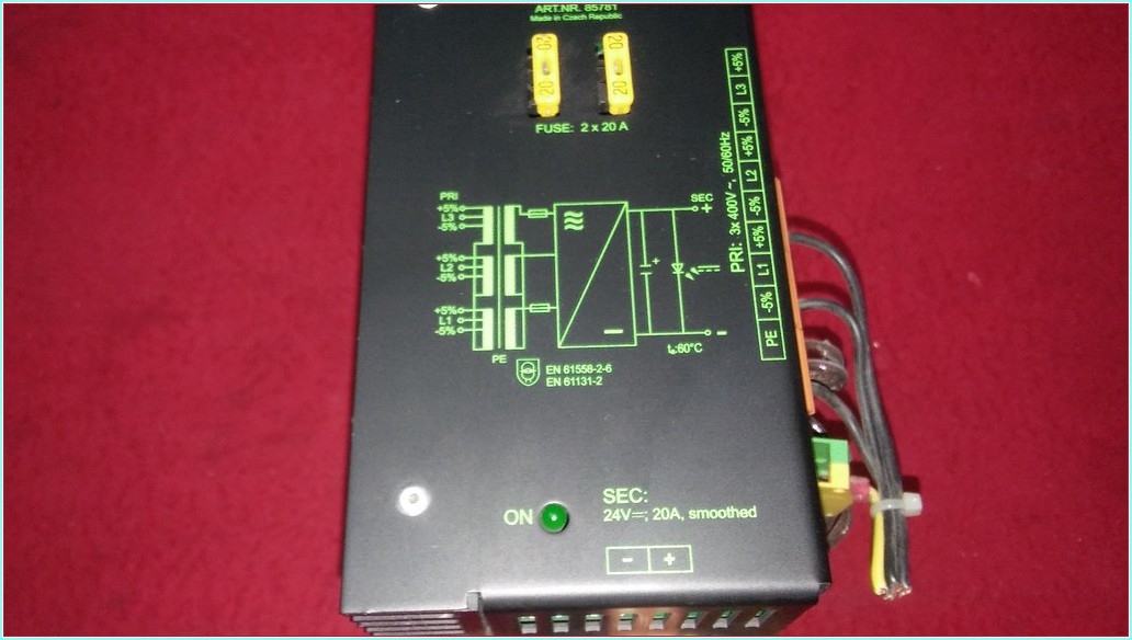MURR ELEKTRONIK MDG 20-400-24 KOMPAKT GÜÇ ADAPTÖRÜ 85781 3 FAZ GÜÇ KAYNAGI