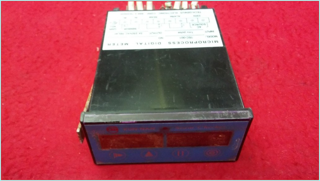 TECH-GENIUS ELECTRONIC MICROPROCESS DIGITAL METER CORP 886-2-7634935 METRE SAYICI KUN-NAN