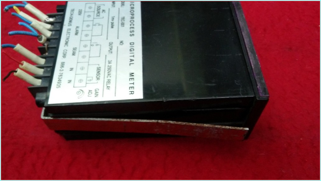 TECH-GENIUS ELECTRONIC MICROPROCESS DIGITAL METER CORP 886-2-7634935 METRE SAYICI KUN-NAN