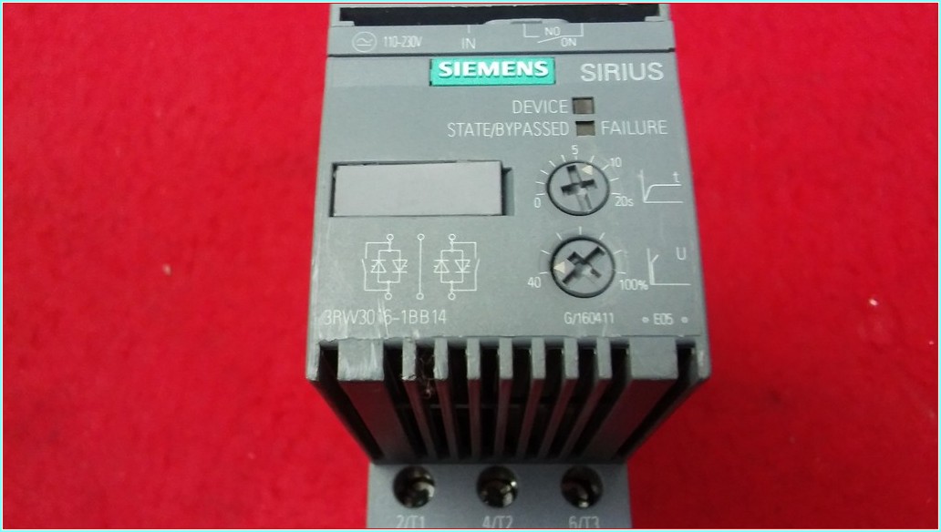 SIEMENS 3RW3016-1BB14 4KW YUMUŞAK YOL VERME YUMUŞAK KALKIŞ