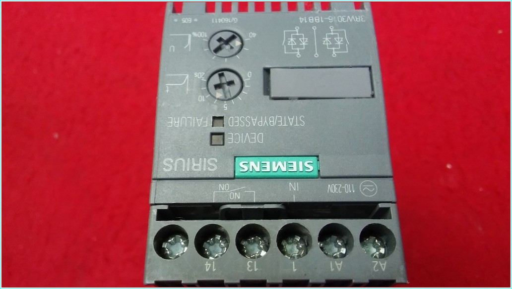 SIEMENS 3RW3016-1BB14 4KW YUMUŞAK YOL VERME YUMUŞAK KALKIŞ