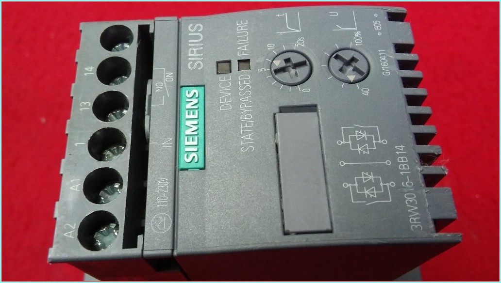 SIEMENS 3RW3016-1BB14 4KW YUMUŞAK YOL VERME YUMUŞAK KALKIŞ