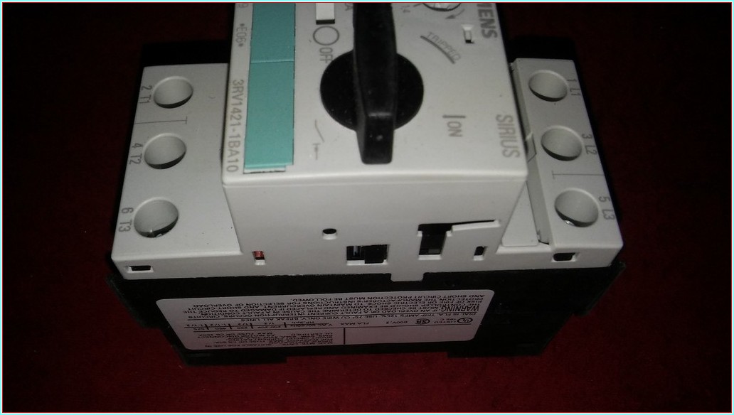 SIEMENS 3RV1421-1BA10 1,4-2A MOTOR KORUMA ŞALTER TİPİ